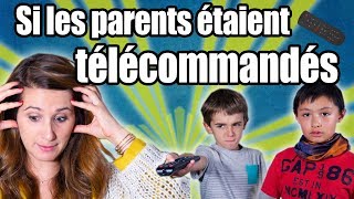 Et si les PARENTS étaient TÉLÉCOMMANDÉS   Angie la crazy série [upl. by Ellehcear140]