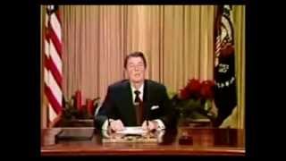 Christmas Address of President Ronald Reagan December 23 1981 [upl. by Sass]