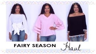 HAUL FAIRY SEASON  Sandra Padilla â™¥ [upl. by Cinomod]