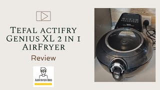 Tefal ActiFry Genius XL 2 in 1 Air Fryer Review after 4 months [upl. by Ecnav]