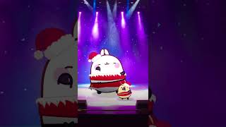 Jingle Bell Rock Molang Version 🎄🎶 molang christmas meangirls [upl. by Emera]