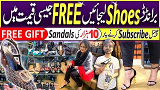 LADIES SANDALS WHOLESALE in KARACHI  Rs 10000 gift for subscribers RabiyaKhan98 [upl. by Enidlarej]