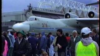 Beriev A 40 Albatross Airplane Display New Zealand 1992 [upl. by Geraud]