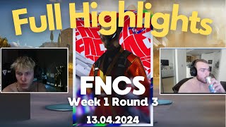 MrSavage amp Mongraal FNCS Opens Round 3 [upl. by Thorrlow]