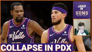 Phoenix Suns Collapse in Portland Thanks To Familiar Mistakes and Effort Issues [upl. by Esalb868]