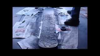 How to Spray Paint a Snowboard [upl. by Gillman]