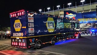 2024 Daytona 500 Hauler Parade [upl. by Fahey]