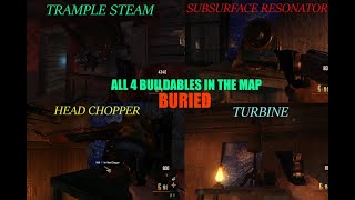 HOW TO BUILD ALL THE BUILDABLES IN BURIED Call Of Duty Black Ops 2 [upl. by Moberg931]