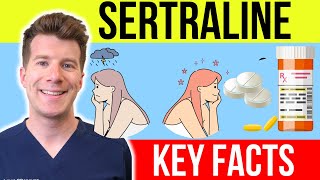 Doctor explains HOW TO USE SERTRALINE aka Lustral  Zoloft including side effects amp more [upl. by Nnyllaf]