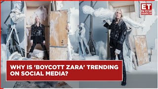 BoycottZara Trending On Social Media What Triggered The Controversy  IsraelPalestine War  Zara [upl. by Arela986]