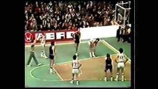 MOBILGIRGI VARESE VS REAL MADRID  FINALE COPPA CAMPIONI 1976 II TEMPO [upl. by Draneb]