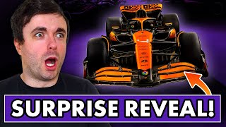 Our reaction to McLaren’s SURPRISE 2024 F1 Livery launch [upl. by Ahtelat]