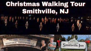 Smithville New Jersey Walking Tour at Christmas Time [upl. by Ivz680]