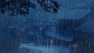 Barulho de Chuva para Dormir e Relaxar Profundamente  Som de Chuva Forte Vento e Trovoadas 2 ASMR [upl. by Assilev647]