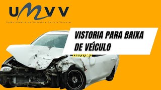 Vistoria para Baixa de Veículo [upl. by Ahsemik84]