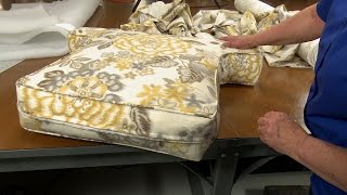 How to Make Armchair Cushions [upl. by Ronoc]