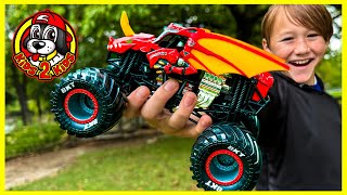 The ULTIMATE DRAGONOID COMPILATION Of Monster Jam Toys [upl. by Liamsi]