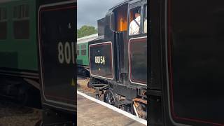 80154 and Sir Archibald Sinclair at Kingscote [upl. by Kcirrem195]