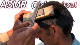 ASMR Fast Hair Cutting With Barber Old ASMR [upl. by Hulbert539]