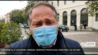 ISPEZIONE AL S VALENTINO BENAZZI «RISPOSTA POSITIVA DAL MINISTERO»  24012021 [upl. by Jena421]