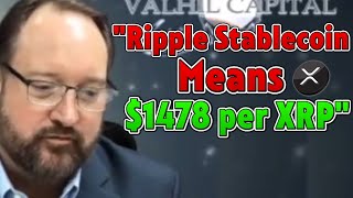 Ripple Stable coin means 1478 per XRP MUST SEE [upl. by Loux]