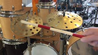 Zildjian 10quot amp 8quot A Custom EFX Splash Cymbals [upl. by Metzgar866]