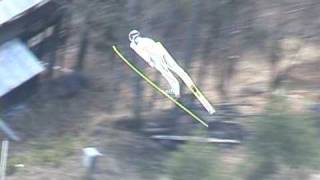 Alan Alborn ski flying 217 meters in Planica [upl. by Mccallion]