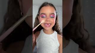 Barbie Makeup Transformation  Makeup By 6 Year Old Kassie [upl. by Annim]