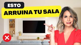 ✅ 10 TIPS PARA DECORAR SALA CON TV 📺 Transforma tu Casa en un Espacio de LUJO 🔥 [upl. by Allis]