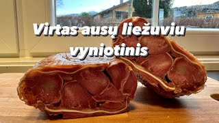 Virtas ausų liežuvių vyniotinis [upl. by Erlin376]