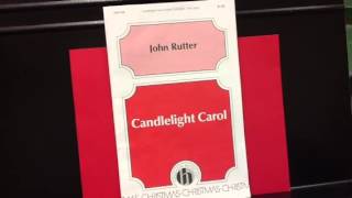 Candlelight Carol Rutter Piano Accompaniment [upl. by Paolina]