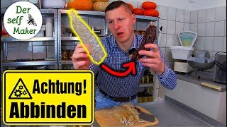 Darm für die Salami Herstellung selber machen Wurst hülle selber machen Tipps rund um die Wurst [upl. by Yvon211]