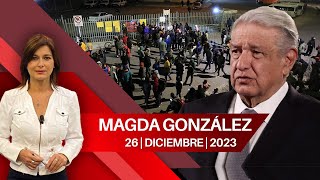 Situación migratoria previa a la reunión AMLO  EU [upl. by Yzeerb]