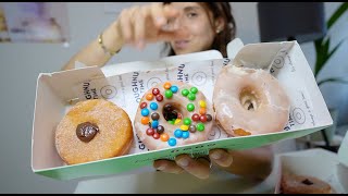 ICH ESSE ALLE DOUGHNUT TIME DONUTS  REVIEW TEIL 2 [upl. by Atsyrt]