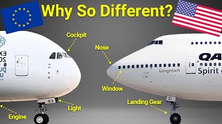 Why American and European Airplanes Are So Different [upl. by Attenej]