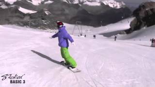 Stoked Snowboard School Zermatt Level Basic 3 [upl. by Oinoitna]