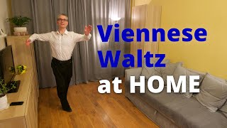 How to Dance Viennese Waltz at Home  Stay Safe and Learn Dancing [upl. by Samale]