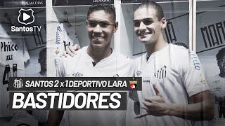 SANTOS 2 X 1 DEPORTIVO LARA  BASTIDORES  CONMEBOL LIBERTADORES 090321 [upl. by Adnalu]