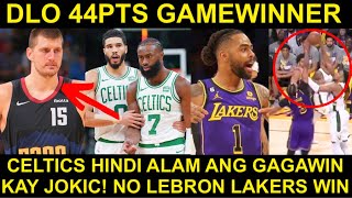 Dlo GAMEWINNER Binuhat ang Lakers  Celtics PROBLEMADO sa Nuggets [upl. by Einahets]