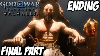 GOD OF WAR RAGNAROK VALHALLA FINAL BOSS amp ENDING Playthrough Gameplay Part 6 PS5 [upl. by Yaeger]