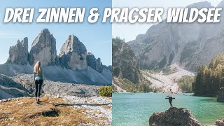 ITALIAN DOLOMITES MOST HYPED PLACES WORTH IT  🇮🇹 Pragser Wildsee amp Drei Zinnen [upl. by Varien833]