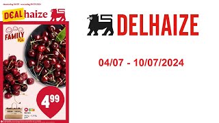 Delhaize folder BE  0407  10072024 [upl. by Toffey]