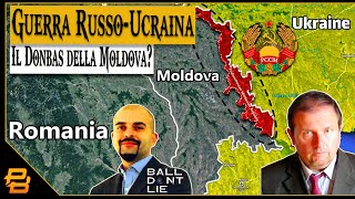 Live 296 ⁍ Guerra RussoUcraina  Transnistria il Donbas della Moldova  con M Vassallo amp Brogi [upl. by Eicarg]