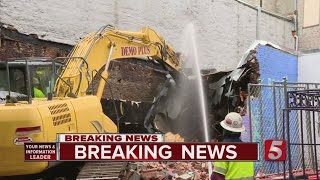 Historic Building Torn Down In Printers Alley [upl. by Scarface]