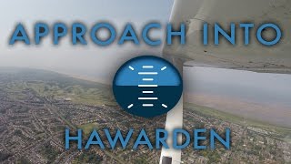 Approach And Landing Into Hawarden  HD [upl. by Ettenyar]