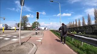 Cycling Between Breda To Dordrecht [upl. by Onahpets]