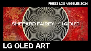 LG OLED ART  FRIEZE LOS ANGELES 2024 “Sneak Peek”│LG [upl. by Paola]