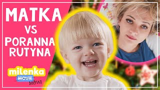 💥 TYPOWA MATKA vs PORANNA RUTYNA MilenkaMówi 😂 PARODIA MORNING ROUTINE [upl. by Flower623]