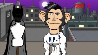 🐳GARETH BALE AS BATMAN🐳 by 442oons Real Madrid football cartoon [upl. by Ettennod]