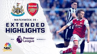 Newcastle United v Arsenal  PREMIER LEAGUE HIGHLIGHTS  572023  NBC Sports [upl. by Alderman]